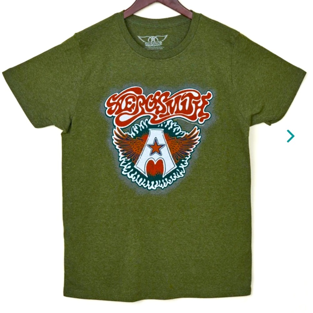 NWT EARTHBOUND TRADING AEROSMITH MUSIC BAND ROCK AND ROLL COTTON T-SHIRT